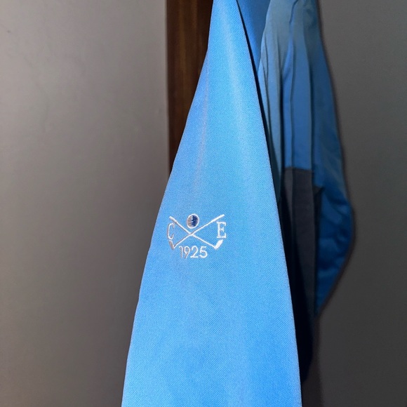 Nike men's blue Quarter zip golf jacket - Picture 3 of 4